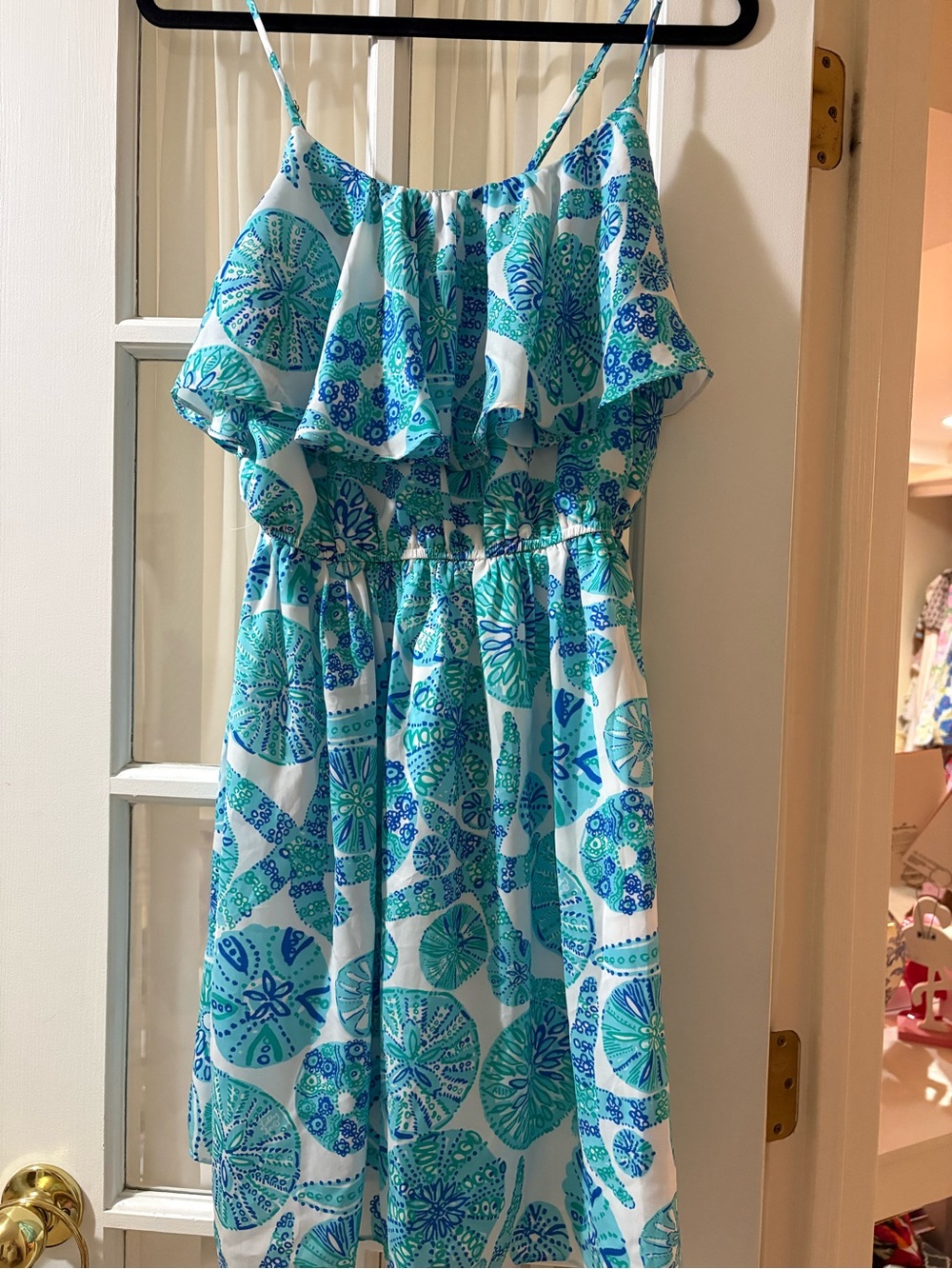 Lilly Pulitzer for Target Aqua & Blue Ruffle Sundress